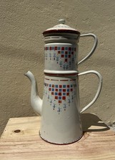 ANCIENNE CAFETIERE EMAILLEE