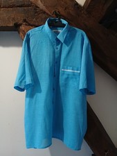 Chemise homme bleue taille L