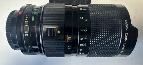 Canon zoom lens - lens, fd