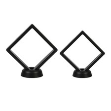 Vitrine flottante 3D, petite boîte à ombre pour broches, bijoux, pierres