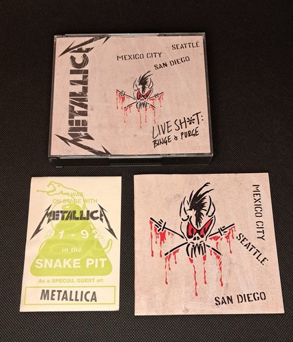 Boîtier vide metallica live - boîtier,