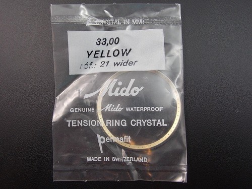 Mido vintage watch crystal - watch,
