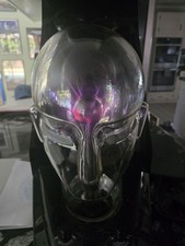 Vintage Brainstorm Nebula Glass Alien Head Plasma Lamp. Works, great condition