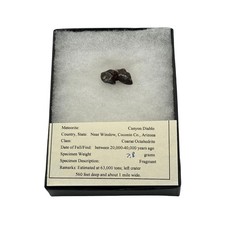 Météorite Canyon Diablo 7.8g