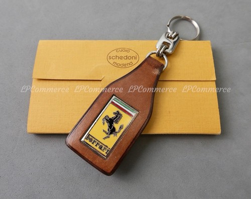 Porte clés ferrari cuir - ferrari,