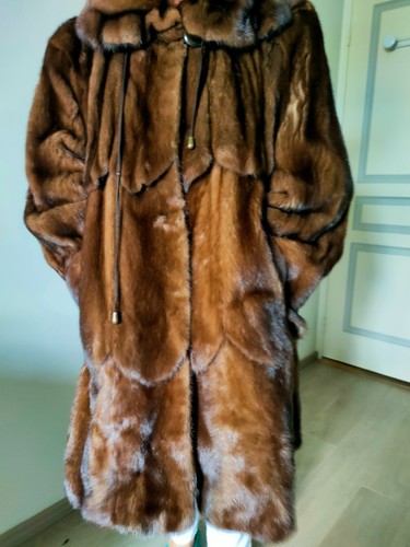 Manteau fourrure vison - manteau,