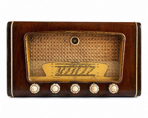 Radio ancienne vintage - , bois
