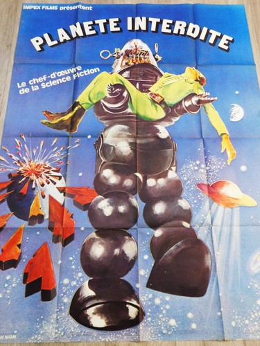 Planete interdite affiche - interdite,