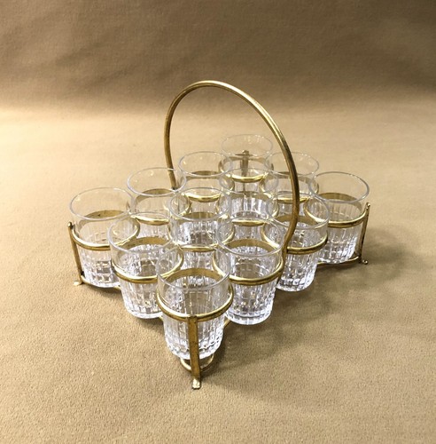 Service liqueurs verres - service, 12