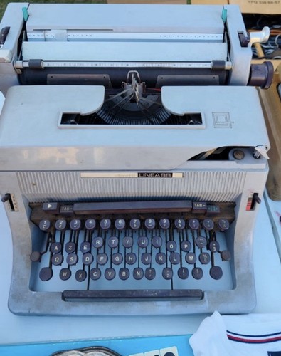 Machine écrire bureau - écrire,