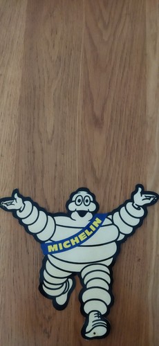 Plaque publicitaire michelin - publicitaire,