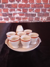 Plateau + 6 Coquetiers +