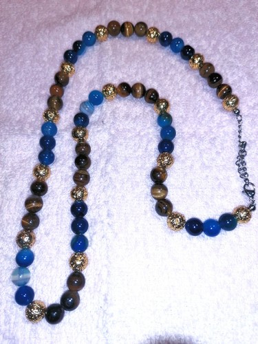 Collier pierres semi - collier, en