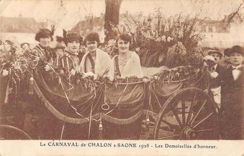 Old postcard carnaval de - postcard, 71