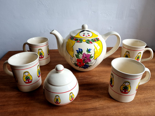 Service thé vintage - service,
