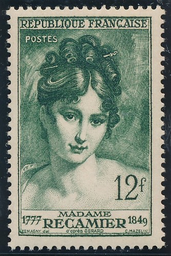 Timbre france 875 mme - timbre, 875**
