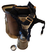 Masque à gaz "GEP"" complet, France WW.1.