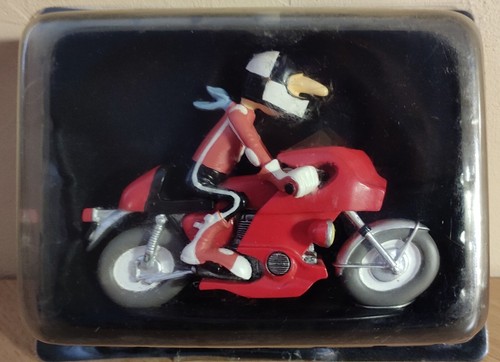 Figurine moto résine joe - figurine, en