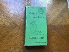 GUIDE  MICHELIN   ALPES ET