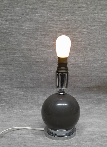 Lampe chevet chrome et - lampe, de