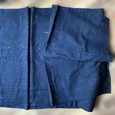 Japanese Vintage Indigo Dyed Futon Cover Fabric Cotton 160x194cm Boro Textile