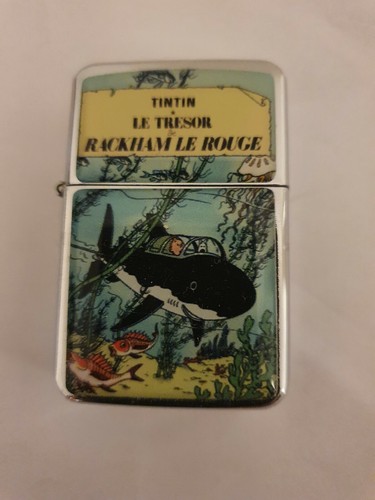 Briquet essence tintin - à,