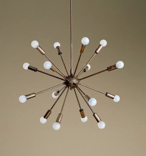 Chandelier sputnik bras - À,