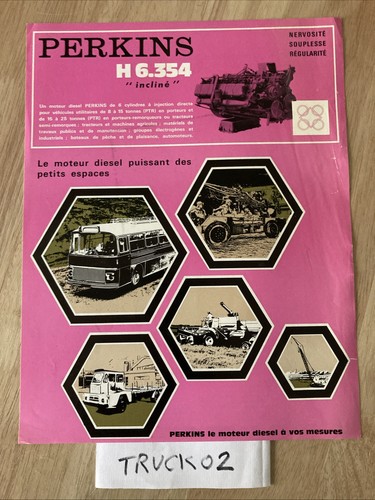 Moteur perkins 354 - perkins, h6.354