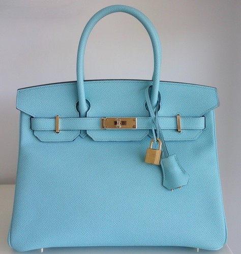 Sac hermes birkin bleu - birkin,