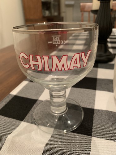 Chimay beer glass - beer,