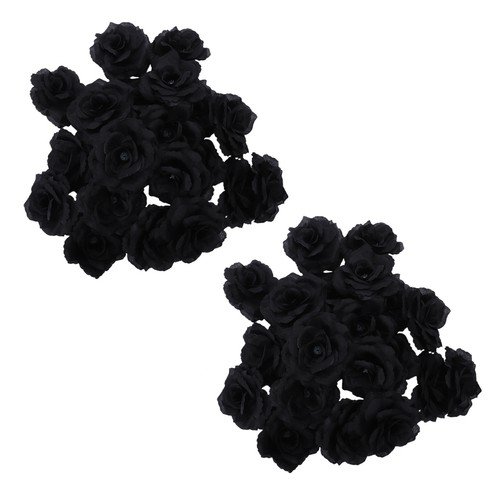 Pcs rose artificielle soie - rose,