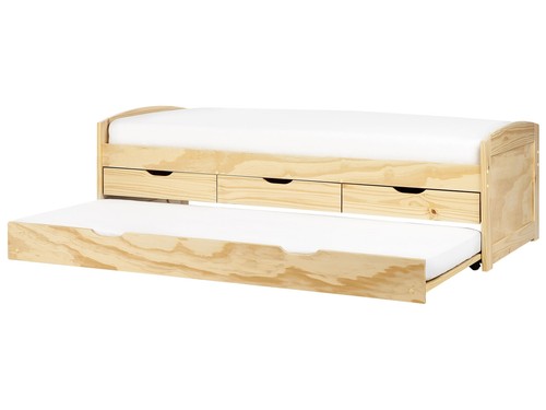 Lit gigogne bois - lit, de