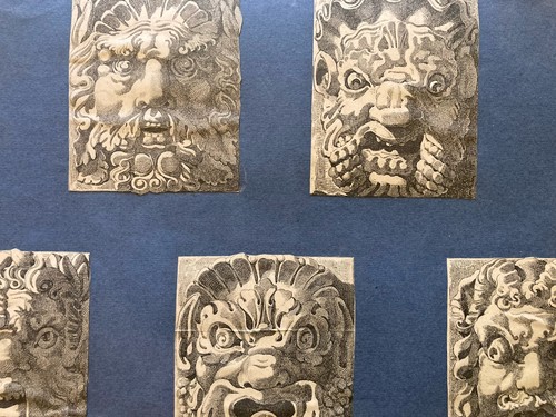 Gravure etching xviiie - xviiie, art