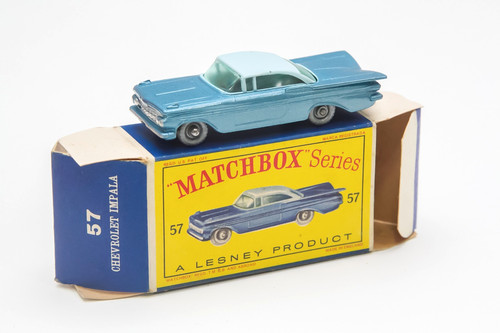 Matchbox chevrolet impala - impala, 57