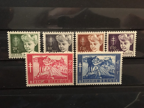 Belgique 1954 cob - 955, à