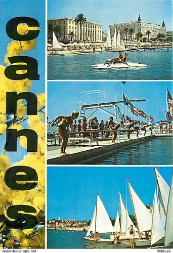 Carte postale cannes - postale,