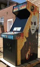 MORTAL KOMBAT 4 ARCADE WITH LOTS OF NEW PARTS-LCD MONITOR-COIN OPERATED MACHINE