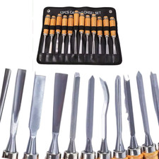 Set de 12 ciseaux à bois