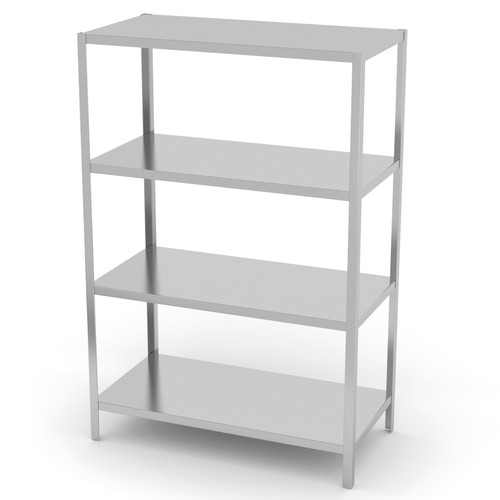 étagère inox hendi niveaux - inox, 4