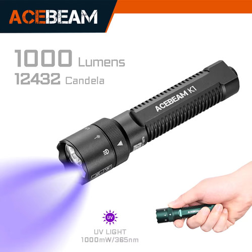 Lampe poche acebeam - lampe, uv