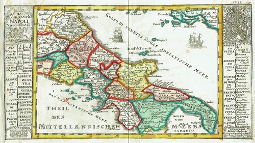Royaume naples 1748 - naples,