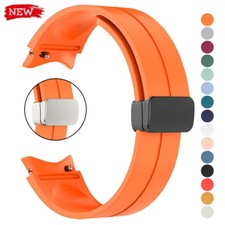 OEM Magnetic Silicone Band Strap For Samsung Galaxy Watch7 6 5 4 40/42/44/ 5 Pro