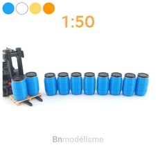 Lot 10 Bidons Fût Plastique