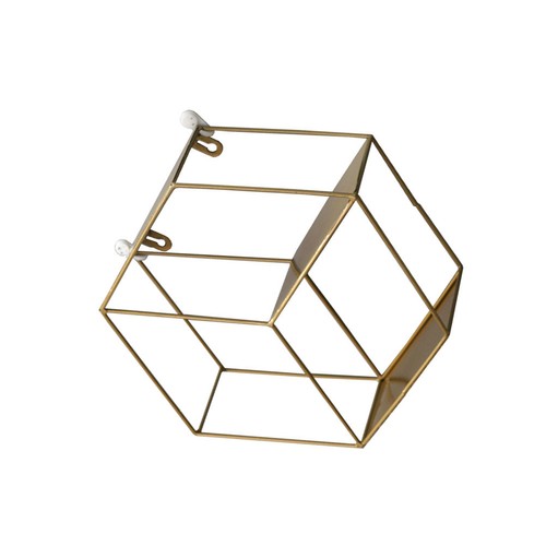 Creative hexagon wall storage - wall,