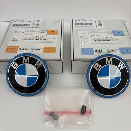 Kit emblèmes bmw oem - kit, 82mm