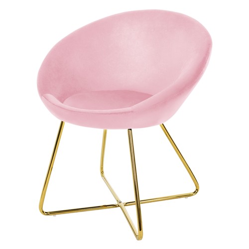 Chaise salon rose en - chaise,