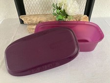 525⚜️ Tupperware Cuiseur à Pâtes Micro-Ondes Couleur Violet 1.9 L Longueur 30 Cm
