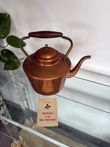 Bouilloire vintage cuivre - en,