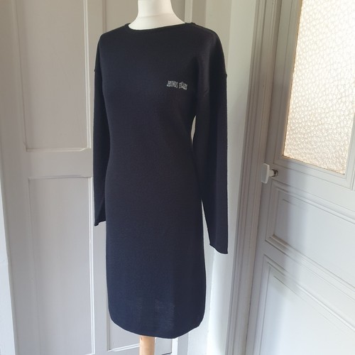 Fiorucci vintage robe noire - robe,