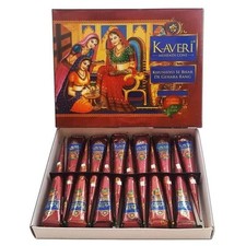 Kit d'art corporel cônes de henné à base de plantes Mehandi tatouage temporai...